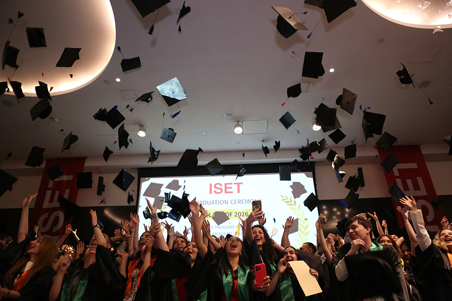 Review the International School of Economics ISET Georgia Class of 2026 Diploma Award Ceremony at Tbilisi State University